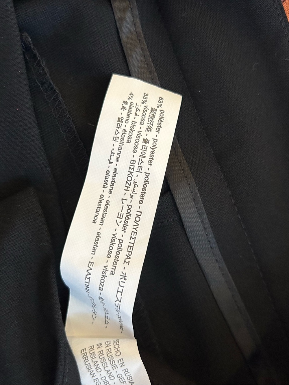 Black Slim Fit Pants - Picture 5 of 5